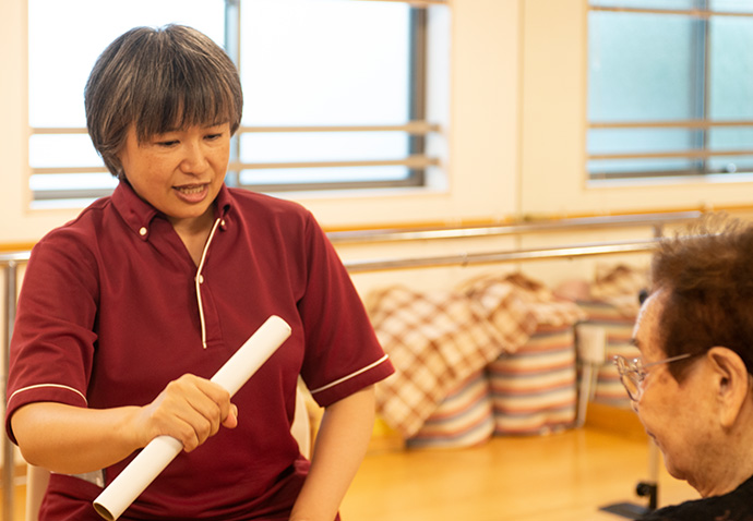 機能訓練指導員 トミオケア インタビュー